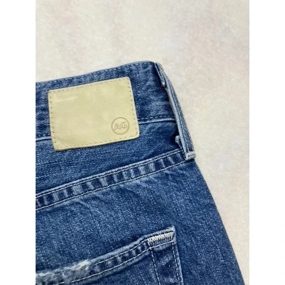 AG Adriano Goldschmied The Ex Boyfriend Slim Jeans Distressed Women's Size 29 - Picture 11 of 13
